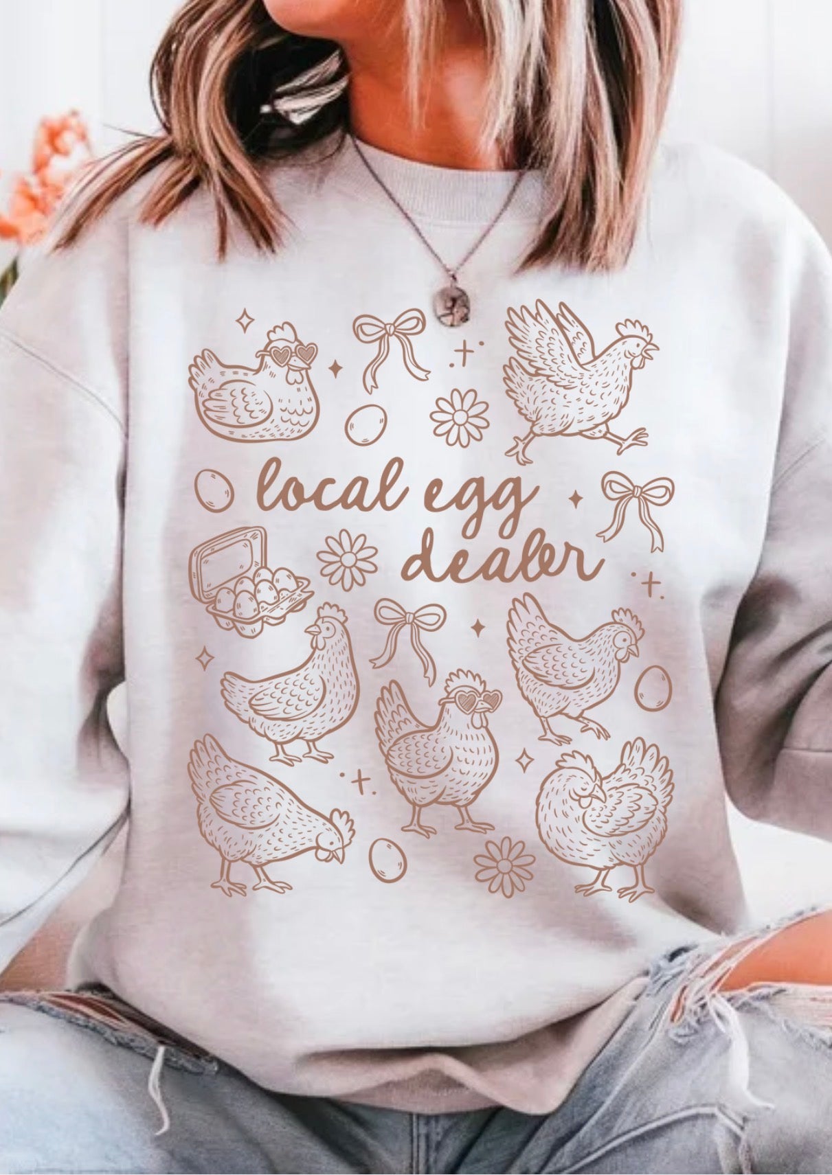Local Egg Dealer Crewneck