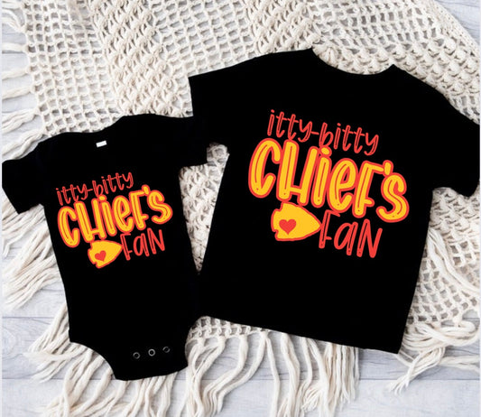 Itty Bitty Chiefs Fan Baby & Toddler T-Shirt