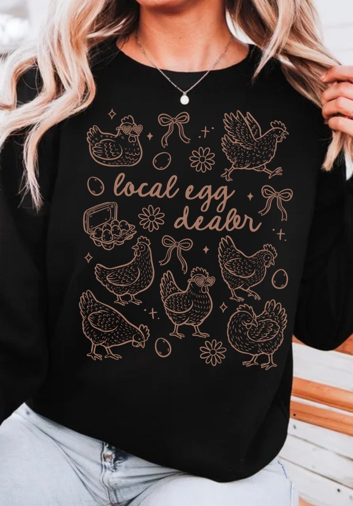 Local Egg Dealer Crewneck