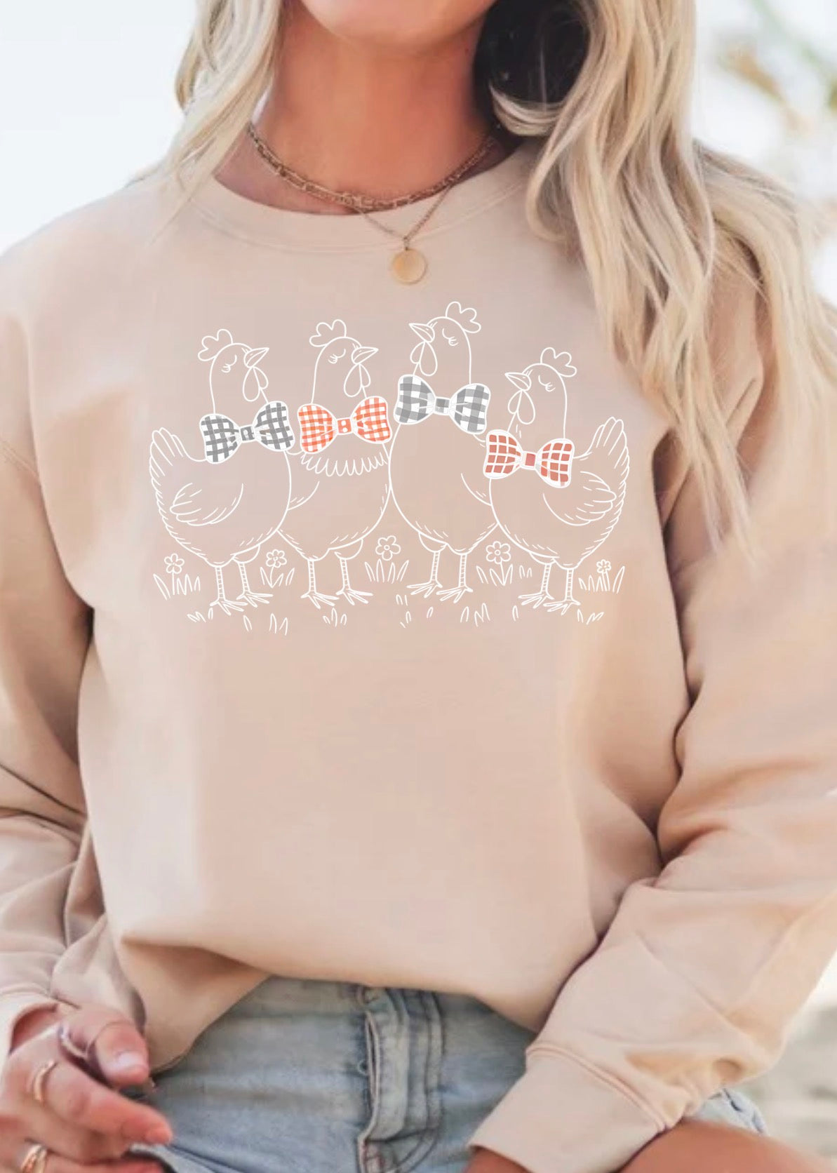 Coquette Chicken Crewneck