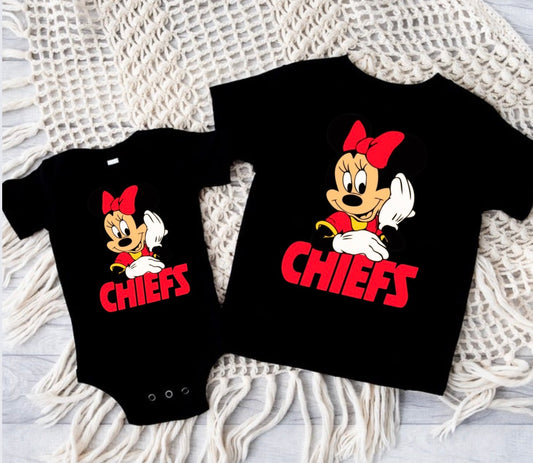 Minnie Mouse KC Chiefs Baby & Toddler T-Shirt