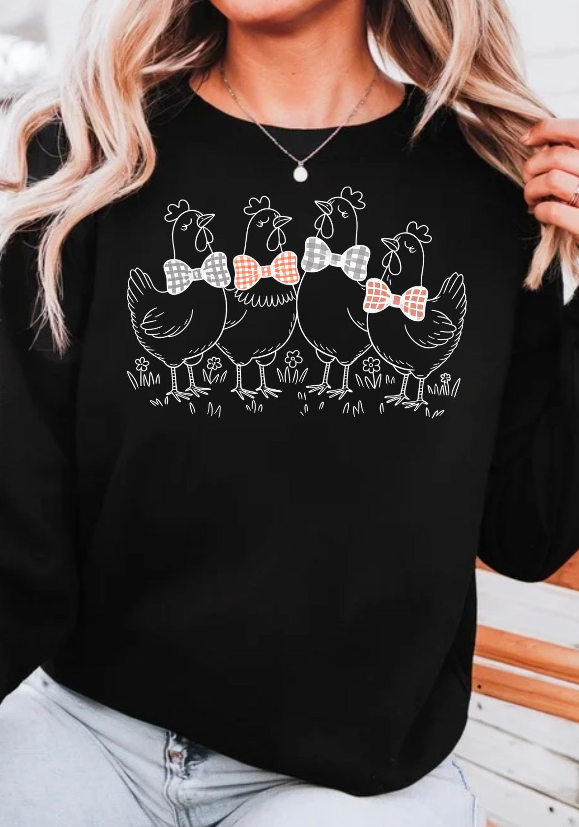 Coquette Chicken Crewneck