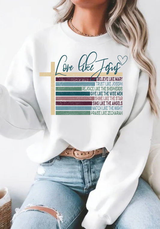 Love Like Jesus Crewneck