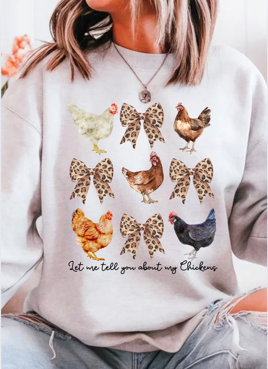 Talk About Chickens Crewneck