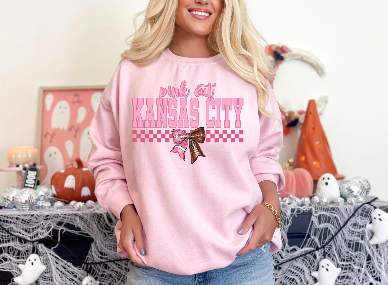 Pink Out Kansas City Sweatshirt