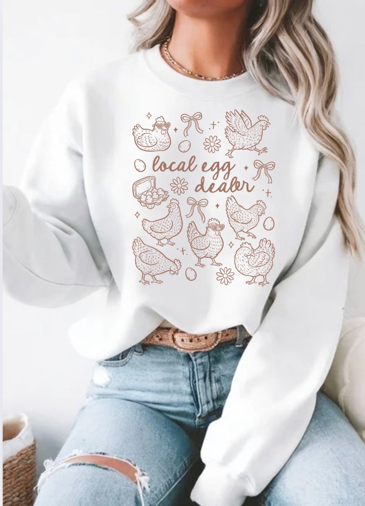 Local Egg Dealer Crewneck