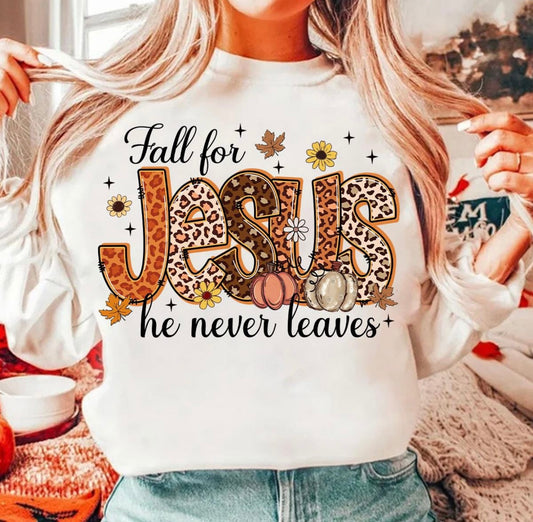 Fall For Jesus Sweatshirt