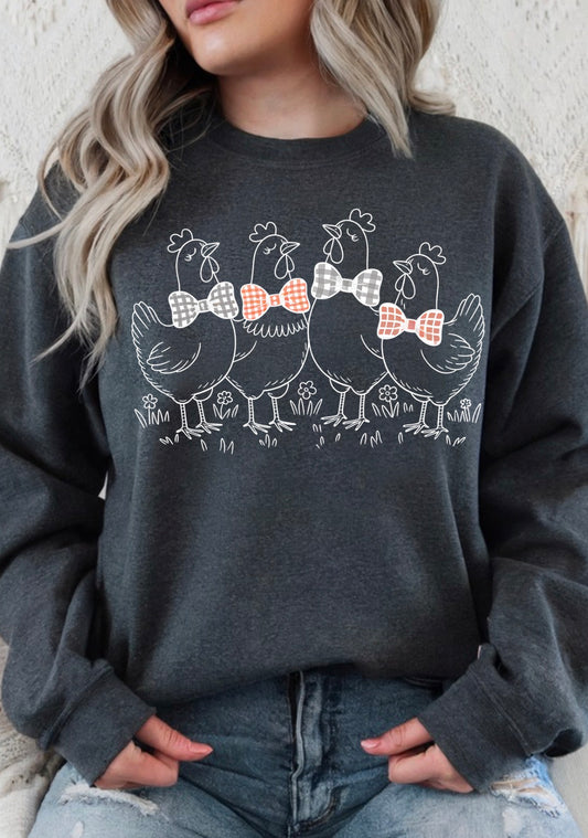 Coquette Chicken Crewneck