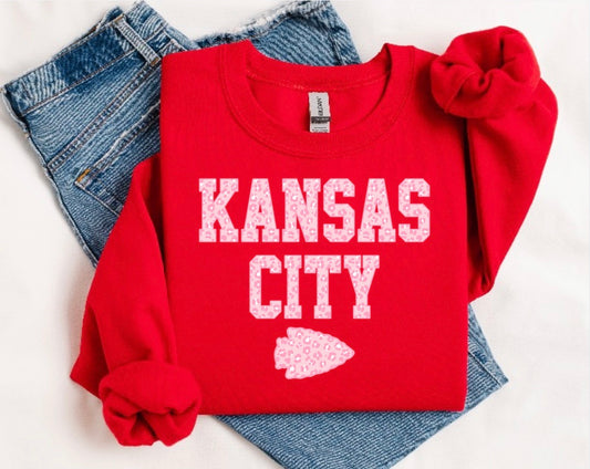 Pink Kansas City Sweatshirt
