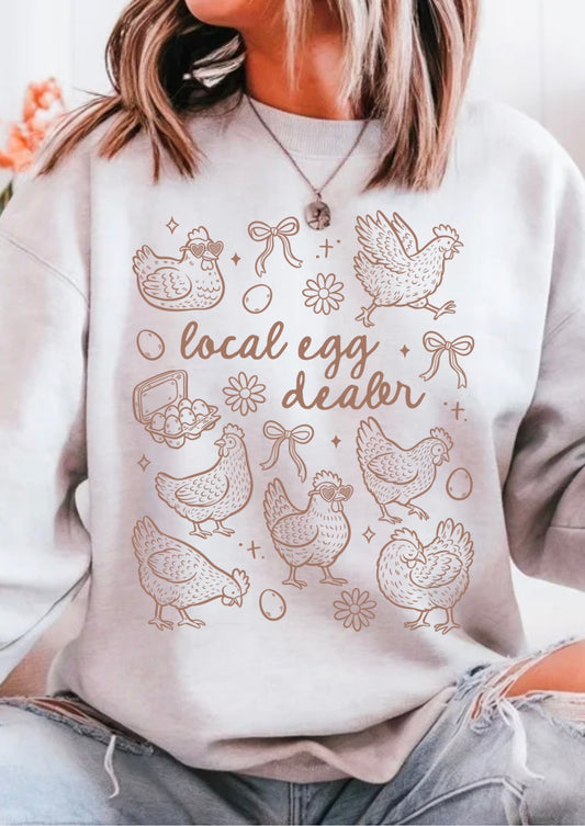 Local Egg Dealer Crewneck