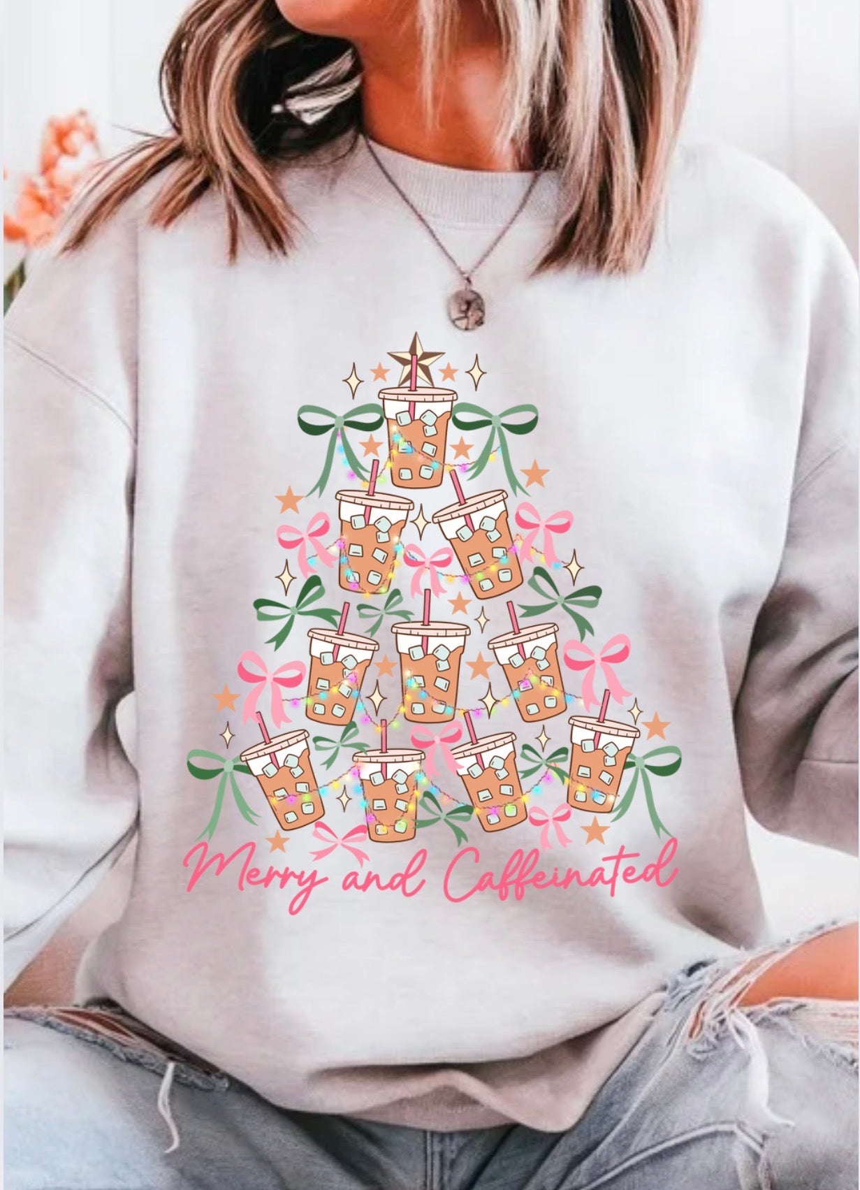 Merry & Caffeinated Sweatshirt