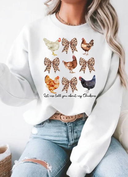 Talk About Chickens Crewneck
