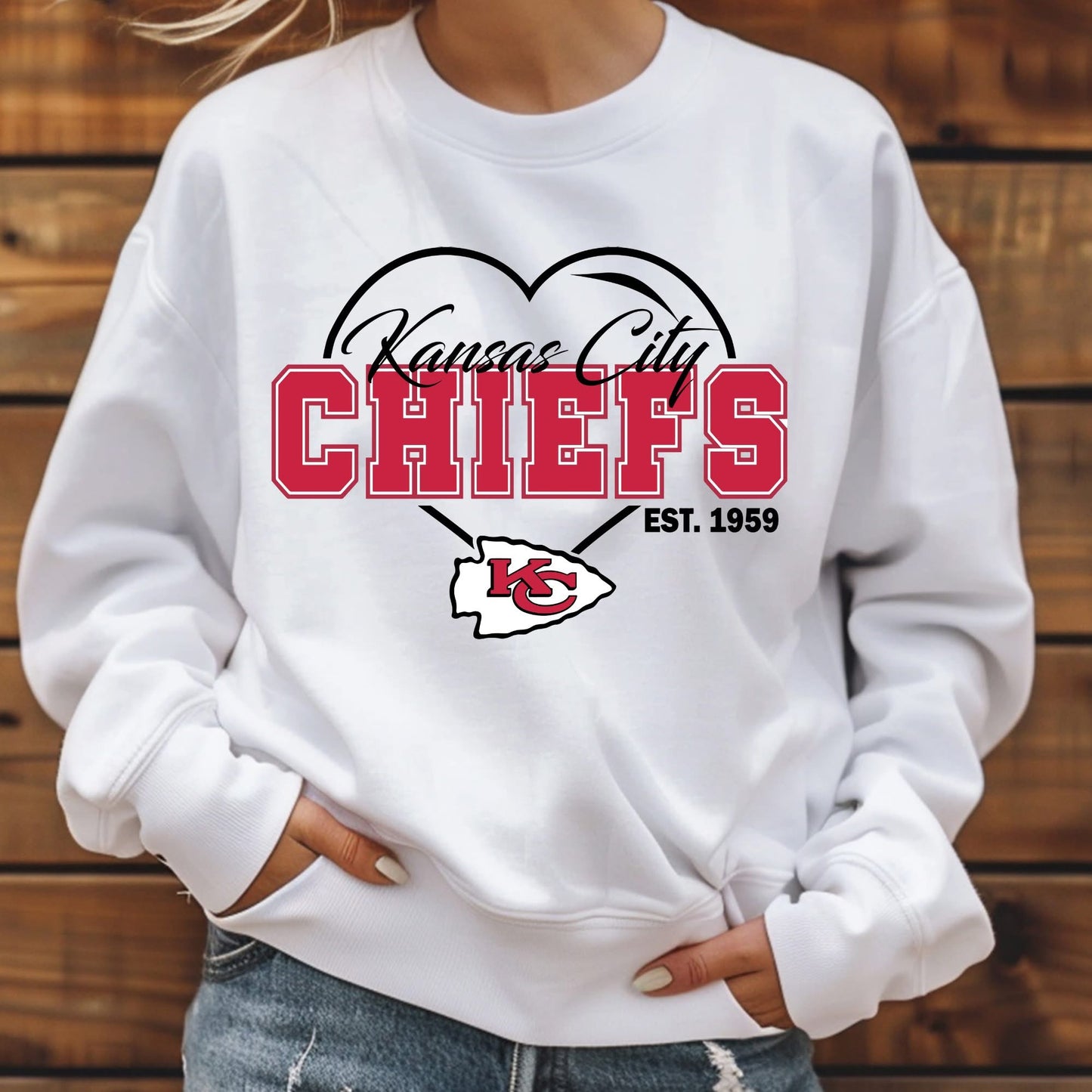KC Football Heart
