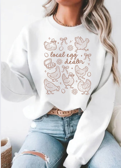Local Egg Dealer Crewneck