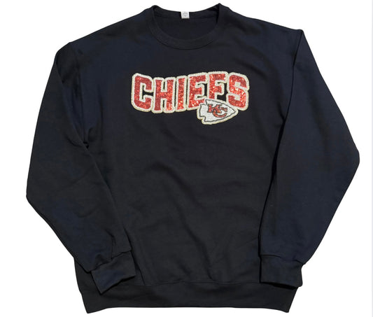 Sequin Glitter KC Chiefs