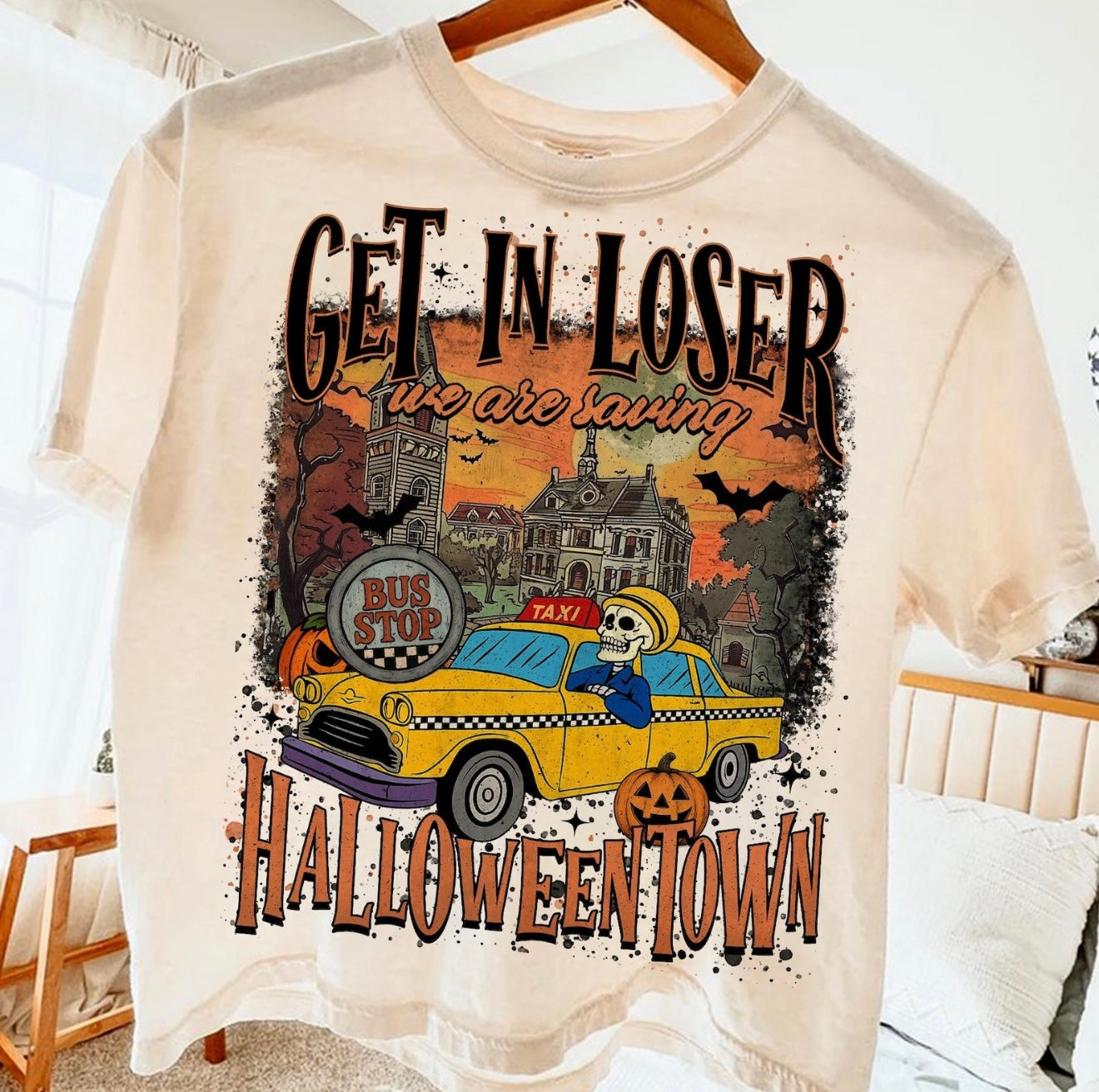 Get In Loser Halloweentown Graphic