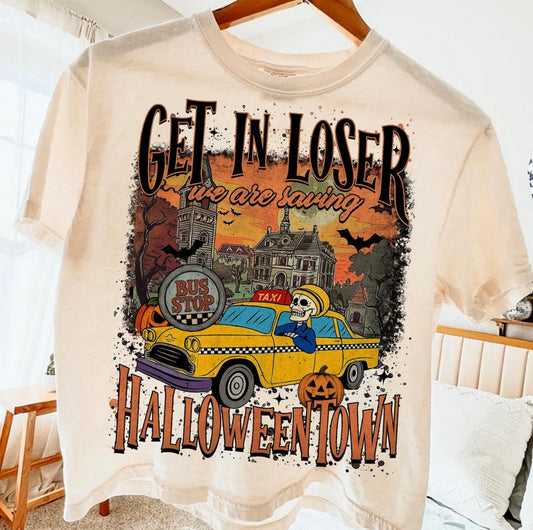 Get In Loser Halloweentown Graphic