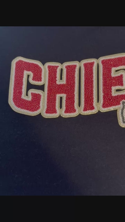 Sequin Glitter KC Chiefs